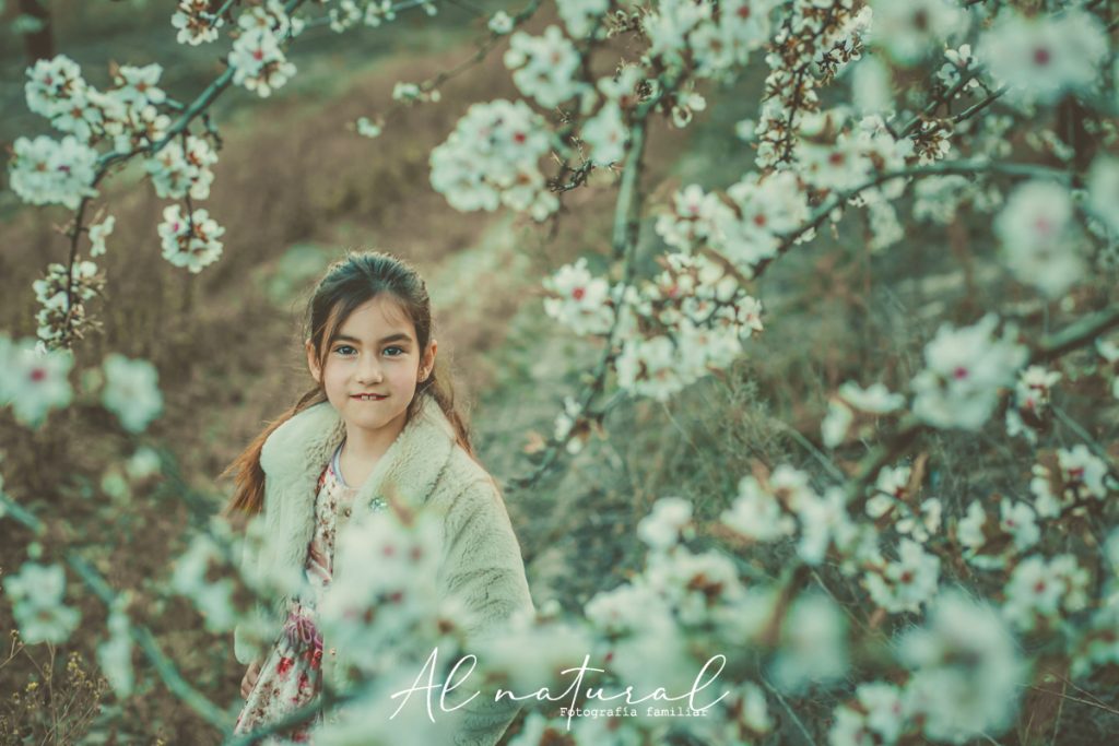 foto niña en exterior